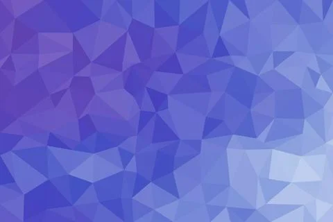Blue abstract polygon background with geometric shapes Stock Illustration