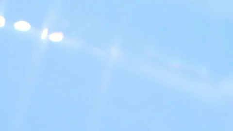 Blue abstract smooth bokeh light leak, water blurred motion, sunlight lens flare Видео 255695670