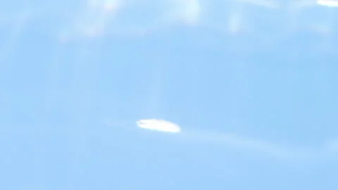 Blue abstract smooth bokeh light leak, water blurred motion, sunlight lens flare Stock Footage 262718347