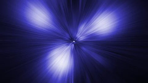 Blue abstract space background illustration Stock Illustration