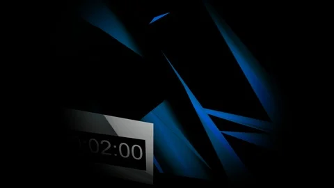 Blue abstract space Video stock 96280739