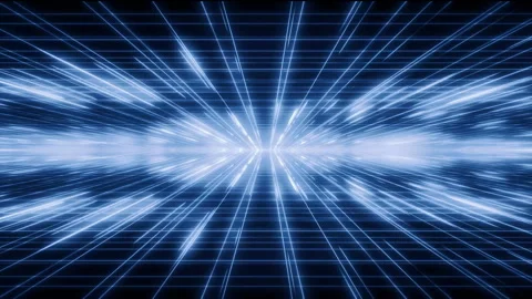 Blue Abstract Speed Light Burst Background Stock Footage 326702423