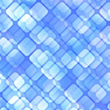 Blue Abstract Squares Background Stockillustratie