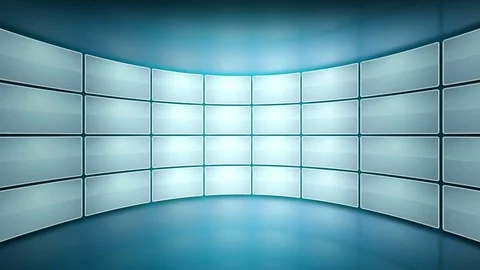 Blue Abstract Squares good for Studio Green screen Stock Footage 72694665