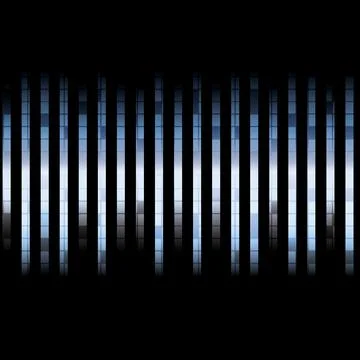 Blue abstract tech background Stock Illustration