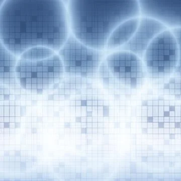 Blue abstract tech background Stock Illustration