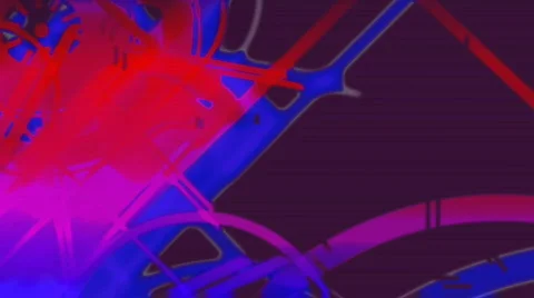 Blue abstract techno circuits Stock-Footage 315004