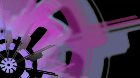 Blue abstract techno circuits Stock-Footage 315013