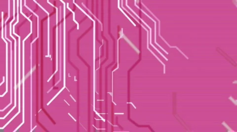 Blue abstract techno circuits Stock-Footage 315033