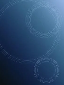 Blue abstract technology background with smooth circular ripple lines, crea.. Stock Illustration