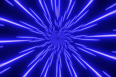 Blue abstract technology big data digital background. 3d rendering. Abstract 스톡 일러스트