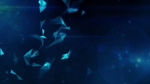 Blue Abstract technology plexus background Stock Footage 78923331