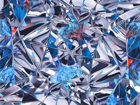 Blue abstract texture pattern and kaleidoscope 스톡 일러스트