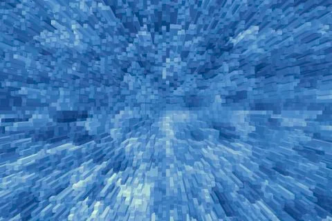 Blue abstract textured background, rectangular design Foto stock