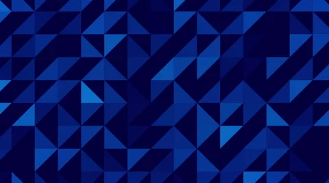 Blue abstract triangles looping background. Video stock 63217308