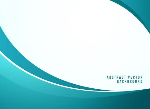 Blue Abstract vector background . Blue gradient wavy background Stock Illustration