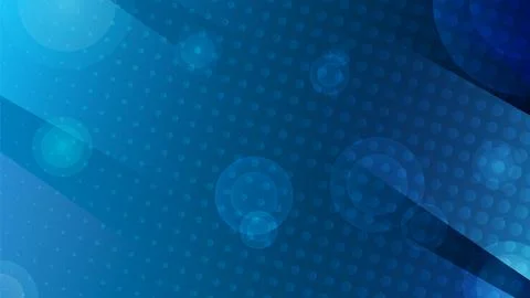 Blue abstract vector mesh gradient background with  halftone Design, Stockillustratie
