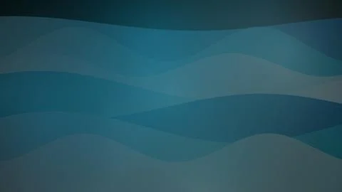Blue abstract wave background with flowing curves Stock Illustration