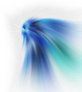 A blue abstract wave background Stock Photos