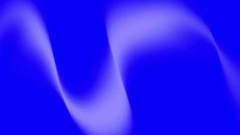 Blue abstract wave curve background with soft glow, seamless loop video for tech Stock Footage 339264037