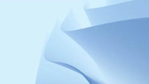 Blue abstract waves are moving Video stock 195281607