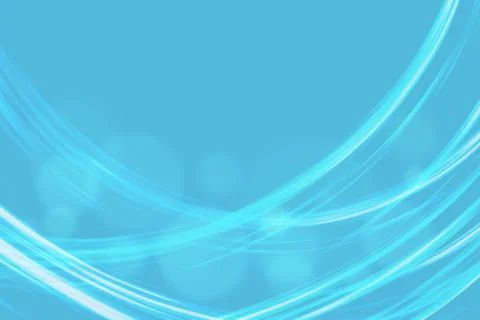 Blue abstract wavy background Stock Illustration