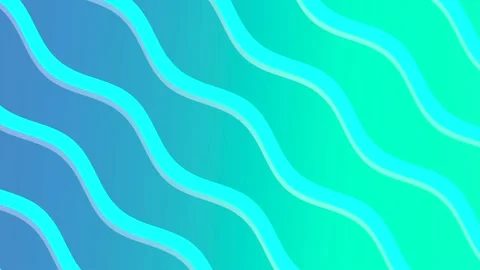 Blue abstract wavy color background. Loop 4k video. Business background. Stock Footage 165448323