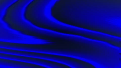 Blue abstract wavy lines with dark background, modern digital pattern Stock Footage 342788440