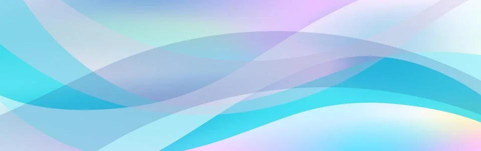 Blue Abstract website banner, header background with copy space Stock Illustration