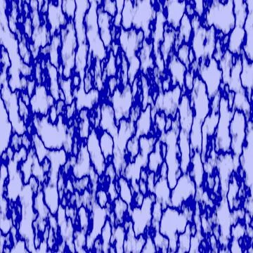 Blue abstraction with blurred patterns. Curves, vertical cracks.  Illustrazione stock