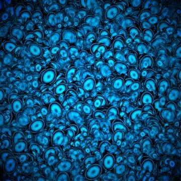 Blue abstraction Stock Illustration