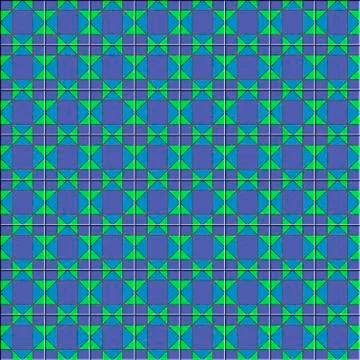 Blue Abstraction Stock Illustration