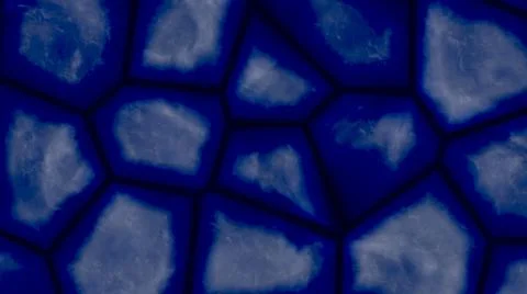 Blue abstraction with mesh patterns. The texture of a honeycomb.  Stock Illustration