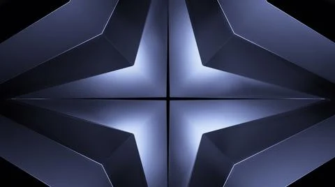 Blue abstraction.Design.A bright background in the shape of a flower that moves Stock Illustration