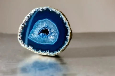 A blue agate Stock Photos