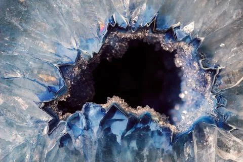 A blue agate Stock Photos