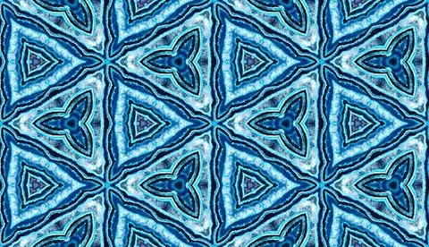 Blue agate seamless pattern of marble , illustration of exotic stone for fabric Stock Illustration