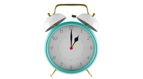 Blue Alarm Clock Видео 36115024