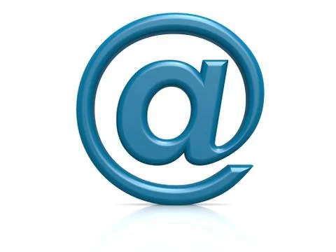 Blue alias sign Illustrazione stock