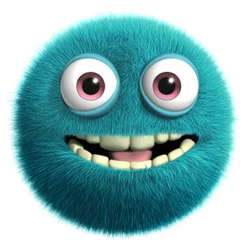 Blue alien 스톡 일러스트