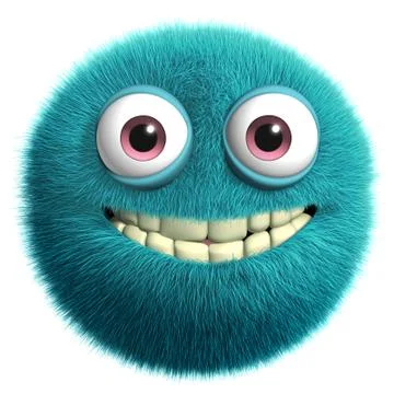 Blue alien Stock-Illustration