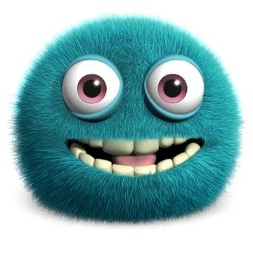 Blue alien Stock-Illustration