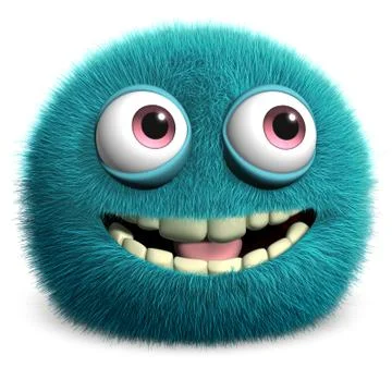 Blue alien 스톡 일러스트