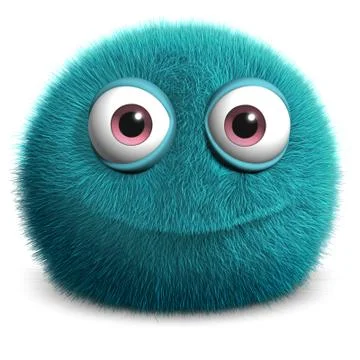 Blue alien Stock-Illustration