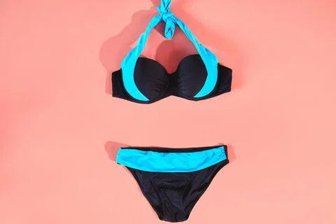 Blue amp Black Bathing Suit Stock Photos