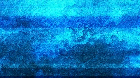 Blue Analog Glitch Texture Video Loop Background Stock Footage 336655421