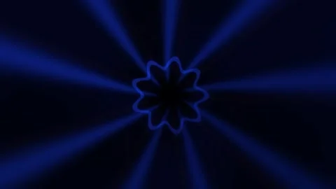 Blue and black abstract background with light rays Stock Footage 340289751