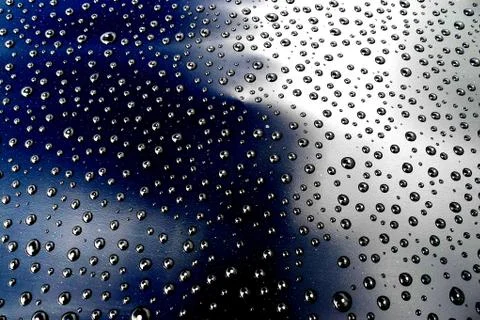 Blue and black background Stock Photos