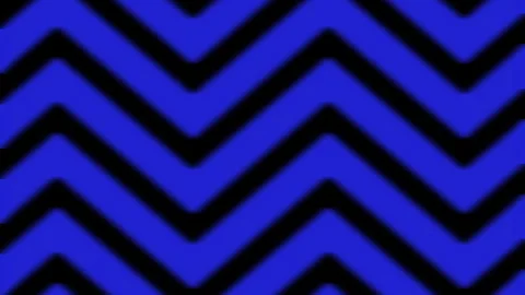 Blue and black chevron pattern dynamic horizontal seamless looping video Stock-Footage 335567653
