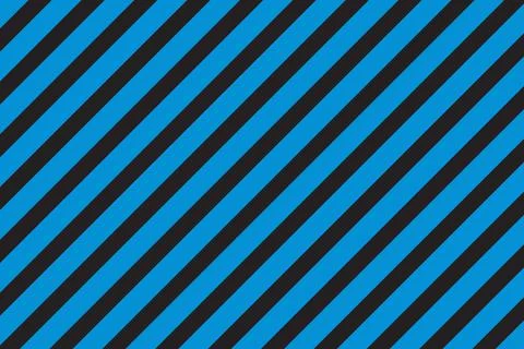 Blue and black diagonal stripes pattern Stock Illustration